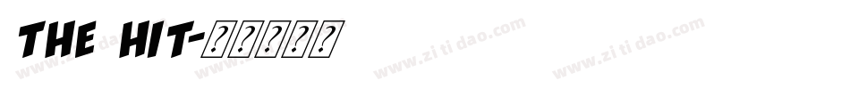 The Hit字体转换